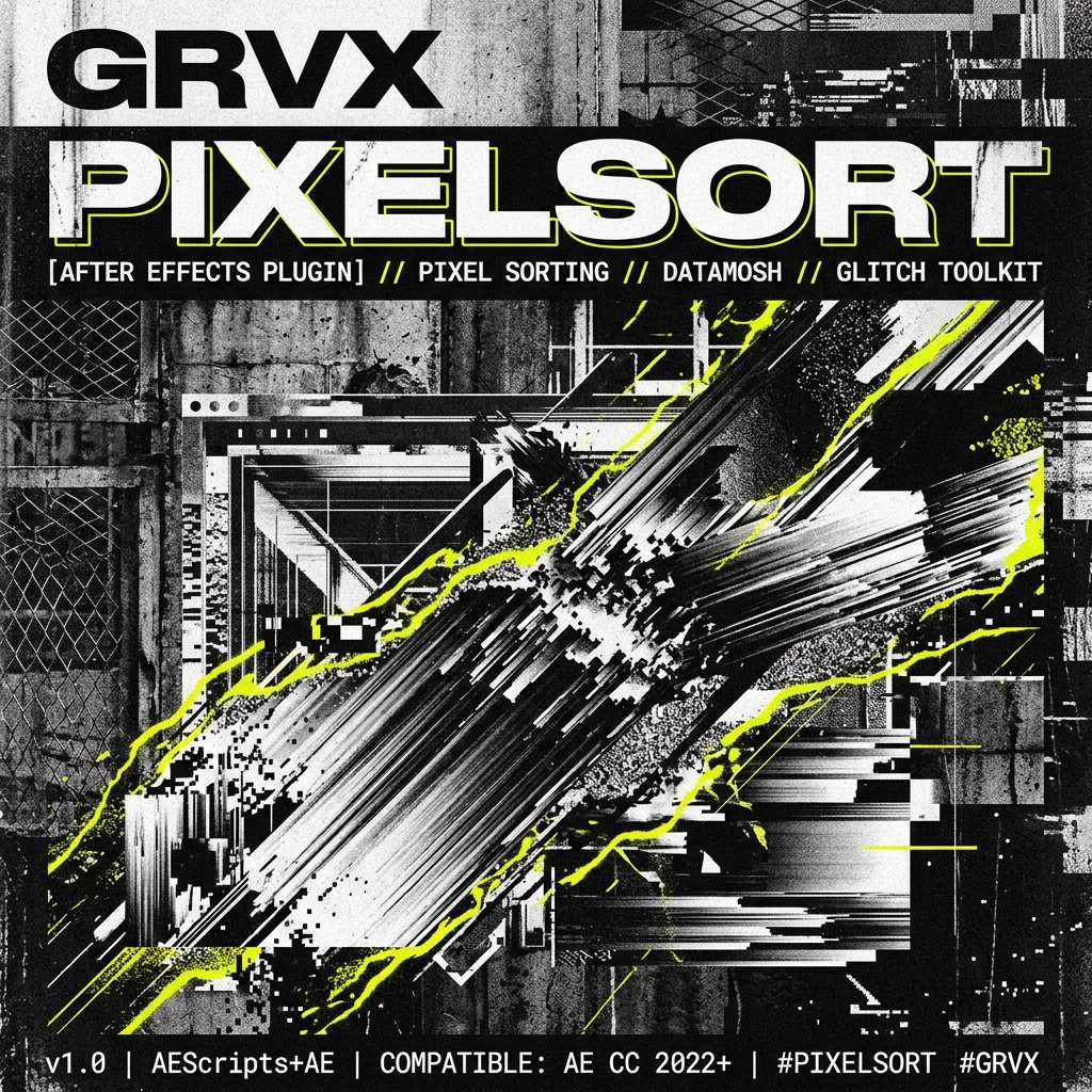 GRVX PixelSort AE Cover